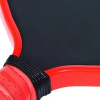 Raquette de pickleball professionnelle MST de haute qualité, pressée à chaud, en carbone T700, logo personnalisé OEM, approuvée USAPA, 16 mm, nid d'abeille, pour l'entraînement