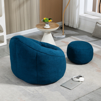 Literie pouf canapé chaise haute pression mousse pouf chaise adulte matériel avec rembourrage en mousse rembourrée compressé
