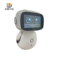 CBYD Düşük Fiyatlı AI Sohbet GPT 4.0 5 Plus Mini Masaüstü Akıllı Evcil Hayvan Robotu OLED Ekranlı Android 14 Wi-Fi Çocuklar ve Yetişkinler için