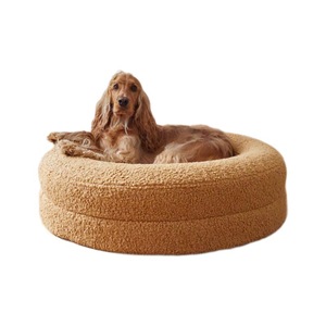 Round Pet <b>Bed</b> <b>Sponge</b> Fill Thickened Dog <b>Bed</b> Autumn Winter Sleeping Mat for Dogs - Product Image 5