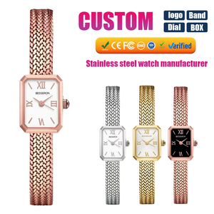 China <b>Watch</b> Factory Price Custom Japan Miyota Quartz Movement Mesh Strap Lady <b>Watch</b> Quartz <b>Watch</b> - Product Image 2