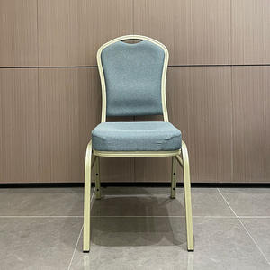 כיסא מתקפל מאלומיניום בעיצוב מודרני עם ריפוד רך לשימוש במסעדות וחתונות, מתוצרת סין, דגם <span class=keywords><strong>11</strong></span>, מלון יינמה. - Product Image 2