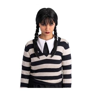 <span class=keywords><strong>Perruque</strong></span> <span class=keywords><strong>de</strong></span> <span class=keywords><strong>mercredi</strong></span> avec frange - Product Image 1