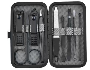 Set de Cortaúñas de Acero Inoxidable, Kit Completo de Manicura para el Hogar y Viajes, Set de Regalo para el Cuidado de las Uñas para Hombres y Mujeres, Uso Promocional - Product Image 3