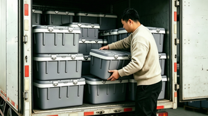 Contenedor Aislado para <span class=keywords><strong>Alimentos</strong></span> de 58L, Caja de Transporte de Comida de Grado Profesional para Logística de Cadena de Frío - Product Image 2