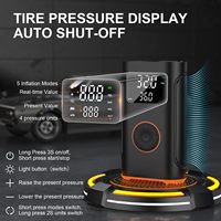 Heavy Duty Portable Electric Tire Inflator for Farm Equipment and Construction Vehicle Tires Air Pump for Car