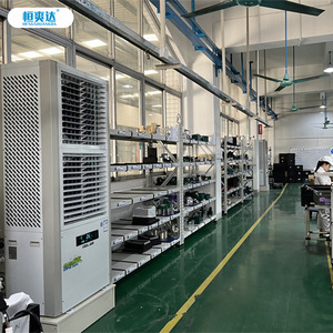 เครื่องทำความเย็นแบบระเหยน้ำอุตสาหกรรม Hengshuangda 26C ควบคุมด้วยระบบดิจิตอล แบบเคลื่อนย้ายได้ ประหยัดพลังงาน สำหรับโรงงานและเวิร์กช็อป - Product Image 1