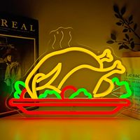 Enseigne au néon personnalisée en gros, logo de restaurant, enseigne ouverte, décoration, lumières au néon, logo personnalisé, bar à bière, grill, enseigne au néon LED
