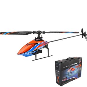 Gran oferta <span class=keywords><strong>WLtoys</strong></span> <span class=keywords><strong>K127</strong></span> RC helicóptero 4CH 6 ejes Gyro Single Blade RC avión Control remoto helicóptero RC avión Juguetes - Product Image 1