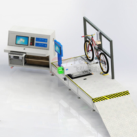 Equipo de prueba de relación de impulso de bicicleta, equipo de prueba de límite de velocidad, máquina de prueba integral de condición de carretera de bicicleta