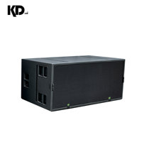 Subwoofer passif haute résolution à double aimant néodyme de 18 pouces, 4 ohms, pour spectacles scéniques professionnels