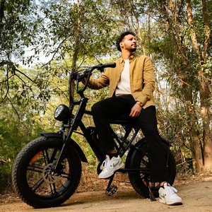 จักรยานไฟฟ้า G60 EU US ระบบดรอปชิปปิ้ง กำลังไฟ 1500 วัตต์ ความเร็วสูงสุด 25 กม./ชม. แบตเตอรี่ 20 แอมป์ชั่วโมง ระยะทางไกล พร้อมคันเร่ง - Product Image 6