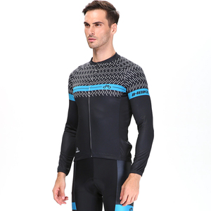 Venta al por mayor equipo <span class=keywords><strong>de</strong></span> <span class=keywords><strong>manga</strong></span> <span class=keywords><strong>larga</strong></span> traje <span class=keywords><strong>de</strong></span> ropa <span class=keywords><strong>de</strong></span> bicicleta <span class=keywords><strong>ciclismo</strong></span> conjunto bicicleta Jersey - Product Image 2