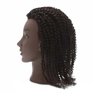 Extensiones de Peluca de cabello humano rizado Afro Toupee barato para hombres negros - Product Image 2