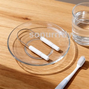 Limpiador de Lengua con Logotipo Personalizado, Elimina el Mal Aliento, Herramienta de Cuidado Bucal, Mango de Plástico, <span class=keywords><strong>Kit</strong></span> de Limpieza de Lengua de Acero Inoxidable 304 - Product Image 4