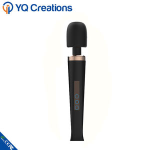 Super leistungs starke 3-Gang 10 Vibration Silikon Vibrator USB Wiederauf ladbare Sexspielzeug für Erwachsene Handheld Body Wand Massage gerät - Product Image 2