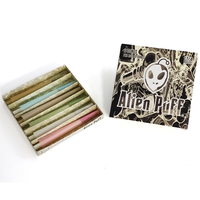 Alien Puff 1 1/4 Taille 84mm Cônes 100% Papier Naturel de Haute Qualité Différents Types de Papier Personnalisé pour Fumer