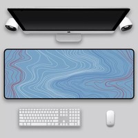 Tapis de souris liquide Strata, tapis de souris de jeu abstrait grand format 900x400, tapis de souris gamer XXL, tapis de bureau PC, tapis de clavier