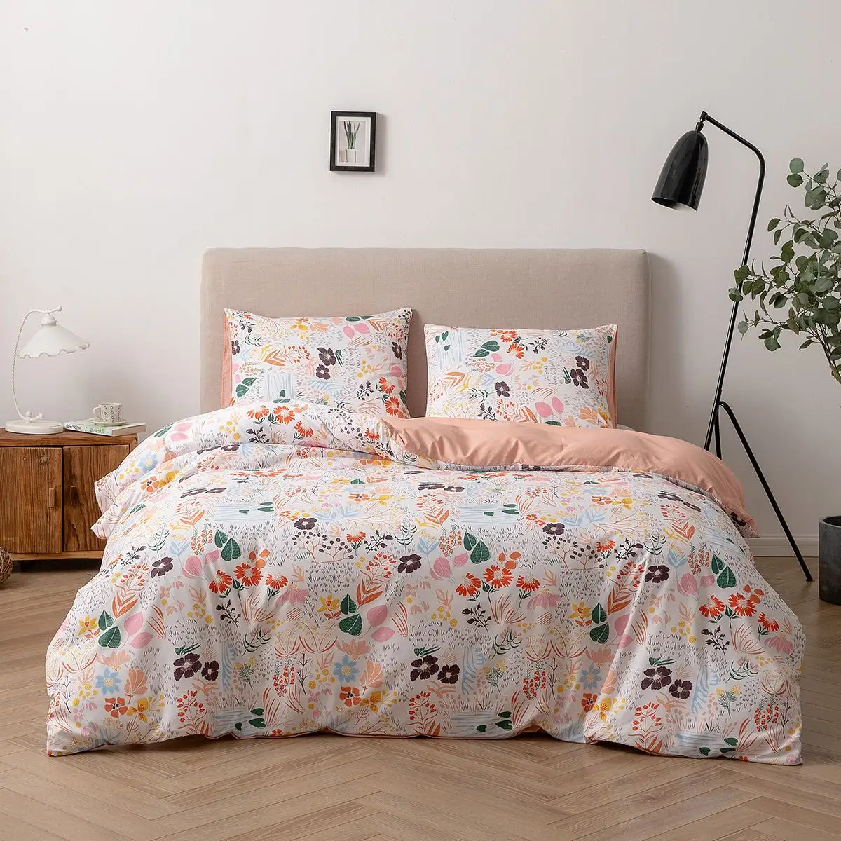 wholesale luxury printed king size microfiber bed linen duvet cover bed sheet bedcover set bedding sets