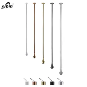 Ceiling Mounted Washbasin Taps Hang Faucet Bathroom Basin Spout Tap Solid Brass Water Drop Ceiling Basin Faucet