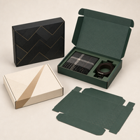 Boîte cadeau en carton pliable personnalisée avec impression couleur intégrale, papier recyclable pour l'emballage d'accessoires ménagers, boîte pliable