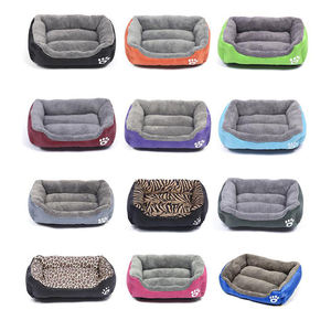Nido Personalizado para Perros al Por Mayor Cama Rectangular Grande para Mascotas Gatos de Doble Uso y Doble Cara Accesorios para Mascotas Sofá Cama Transpirable para Perros - Product Image 6