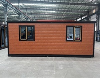 Maison préfabriquée en conteneur extensible pliable de 20 pieds 40 pieds Villa préfabriquée mobile petite Mini petite maison prête à l'emploi 2 3 4 chambres à coucher