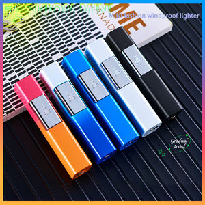 DEBANG Cheapest Windproof <strong>Lighter</strong> Custom logo Great Sale Luminous Gradient Color <strong>Bulk</strong> 25 Pcs Per Box Cigarette <strong>Lighter</strong> - Product Image 3