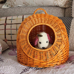 Cadeau de festival de maison de chat ou de chien détachable de lit d'animal familier de rotin moderne Offre Spéciale au Viet Nam - Product Image 5