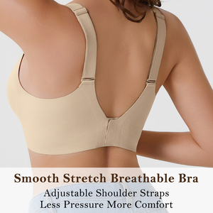 Custom Logo Womens <strong>Wireless</strong> Jelly <strong>Bra</strong> Plus Size Seamless <strong>Bras</strong> Full Coverage <strong>Push</strong> <strong>up</strong> <strong>Bra</strong> - Product Image 3