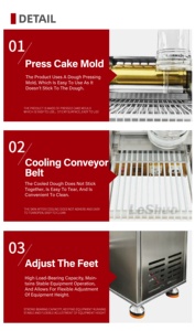 Machine à Crêpes Professionnelle Automatique pour Crêpes Moelleuses – Idéale pour le Marché Néerlandais, Japonais, Coréen, Français, Indonésien, Hôtels et Commerce - Product Image 5