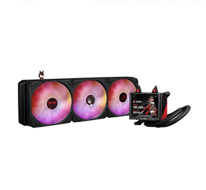 ตัวทำความเย็นใหม่360 ARGB AIO CPU สำหรับ LGA1851/AM4/5ตัวระบายความร้อนแบบลื่นไหลแบริ่ง20dBA เล่นเกมพีซีความเย็นใหม่ Strix Ji 360 A - Product Image 4
