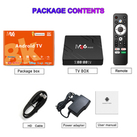2023 Hot ATV Set-top Box 8K m96 mini Control remoto por voz RK3528 Dual WIFI 4GB 64GB Android 13,0 OS Smart IPTV TV Box Q1 Q5