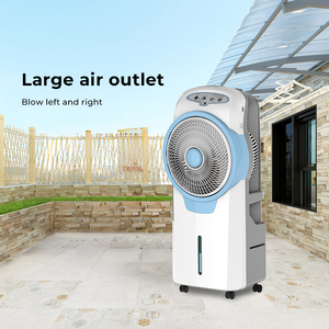 KENNED 2025 AC/DC Enfriador <span class=keywords><strong>de</strong></span> aire portátil 6L Tanque 12V Ventilador <span class=keywords><strong>de</strong></span> refrigeración alimentado por batería Plástico para el hogar Oficina Coche-Venta caliente - Product Image 5
