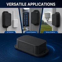 Caja de Conexiones de Plástico ABS para Router WiFi, Caja de Protección para Gateway Inalámbrico, Montaje en Pared, IP54, 100*68*34mm, para Hogar Inteligente IoT