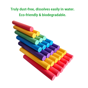 ชอล์กน้ำละลายได้ ปราศจากฝุ่น สำหรับการศึกษา จากโรงงานโดยตรง - สีหลากหลาย เหมาะสำหรับห้องเรียนในโรงเรียน - Product Image 2