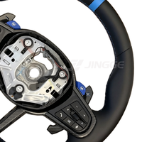 Volant sport en cuir CS pour BMW G30 G04 G07 G87 F30 G80 M4 G82 X3 X4 X5 X6 G06 G11 G12 G20 Z4 M340i : Améliorez votre véhicule avec un nouveau volant