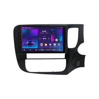 Autoradio Android RHD pour Mitsubishi Outlander 2012-2018, système multimédia de voiture, Carplay, autoradio, GPS, navigation