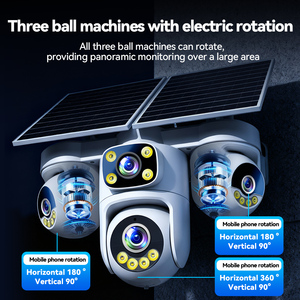 Cámara de Seguridad CCTV con Detección de Movimiento CMOS, Energía Solar, Cuatro Pantallas, Monitoreo 24 Horas, PTZ, Tarjeta SIM 4G, O-KAM - Product Image 5