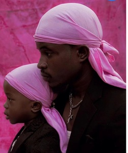 Durag en soie, design gratuit, avec logo, <span class=keywords><strong>père</strong></span> <span class=keywords><strong>et</strong></span> <span class=keywords><strong>fils</strong></span> - Product Image 2
