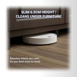 Robot <span class=keywords><strong>aspirateur</strong></span> intelligent avec fonction de lavage et de balayage, aspiration 4500Pa, fonctionnement silencieux 60dB - Product Image 5