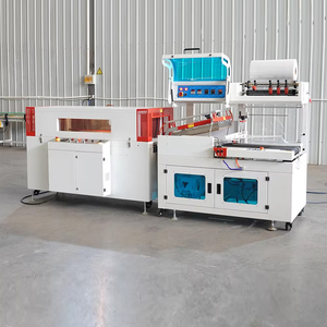 Fully Automatic I Bar Sealer Heat Shrink Tunnel Packaging Machine PLC for Food Beverage High Productivity Eco-Friendly Belt Case - Product Image 1