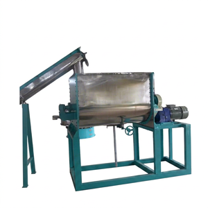 Mezcladora de Alimentos Eléctrica de Acero Inoxidable, Mezcladora Automática con Alimentación por Cinta, Molino con Capacidad de 50 kg, Procesamiento Industrial de Alimentos para Animales - Product Image 1