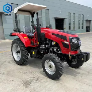 Multifunctionele Agricolas 4wd Boer Tractores Compact Landbouw Tractor Kleine Boerderij Agriceltural 4X4 Mini Landbouw Tractoren