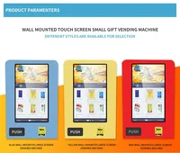 Distributeur automatique 24h/24 avec lecteur de carte et convoyeur à bande pour les mouchoirs