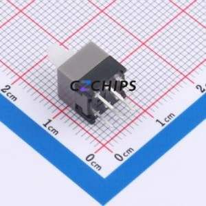 UK-G0706-ZS <b>Push</b> <b>Button</b> <b>Switch</b> Through hole Component (THT) <b>Switch</b> Self-Locking Through Hole 100mA 30V - Product Image 2