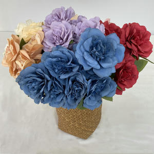 ดอกกุหลาบหิมะไหมประดิษฐ์ขนาดใหญ่ 7 หัว ตัวอักษรมงคล งานแฮนด์เมด สำหรับตกแต่งงานแต่งงาน ภายใน/ภายนอกอาคาร ของตกแต่งงานนิทรรศการ สไตล์ยุโรป - Product Image 3