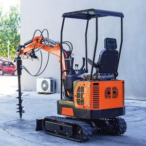 Mini Excavadora AM12, Excavadora Hidráulica de Jardín, Mini Excavadora de 1.2 Toneladas en Venta - Product Image 5