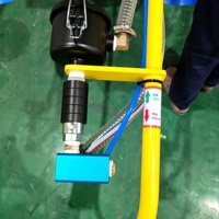 Lève-chargeur à ventouses télescopique 2500 kg pour plaques d'acier de 6 m de long et d'épaisseur 6,4-20 mm