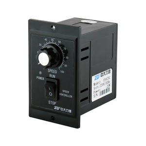 Contrôleur de vitesse ZD Zhongdali US425C 220V 200W pour moteur monophasé CA, montage sur panneau - Product Image 1